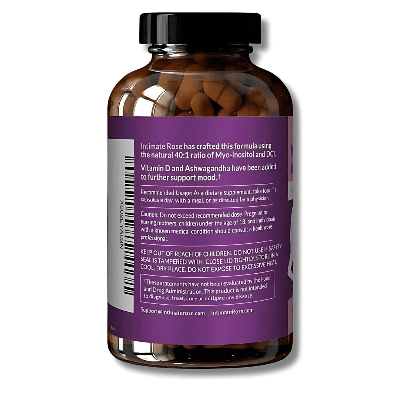 Equilibrio Natural con Myo & D-Chiro Inositol + Ashwagandha y Vitamina D