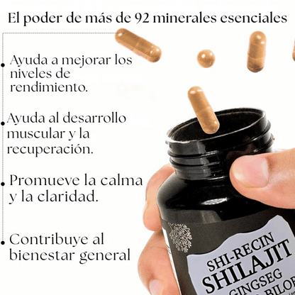 SHI-RECIN SHILAJIT PRIME - 60 CAP